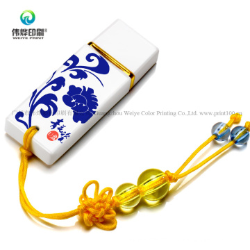 Blue and White Porcelain Style USB Memory Stick